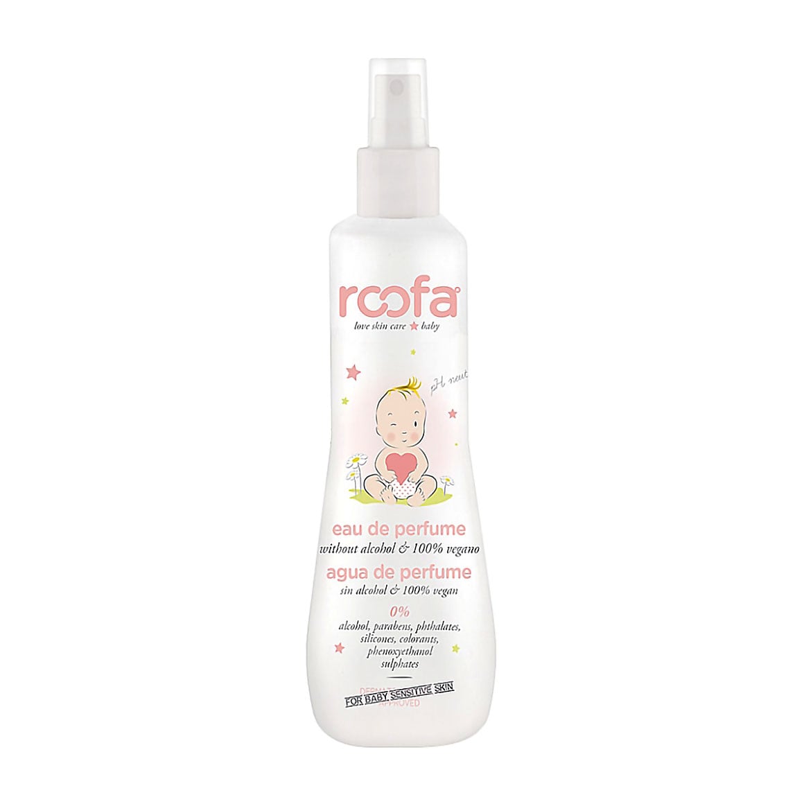 Дитячий ароматична вода Roofa Eau De Perfume, 200 мл